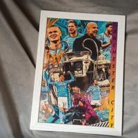 Poster Manchester City – Stampa artistica con corn