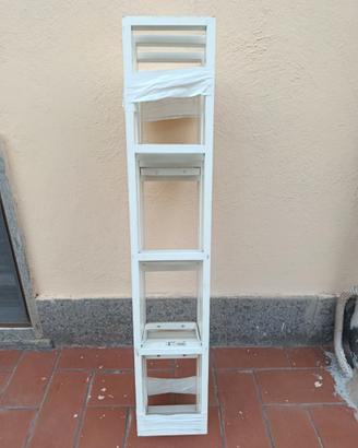Ikea LERBERG porta CD/DVD bianco 5 pezzi