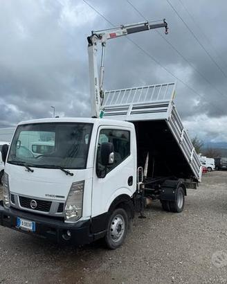 Nissan cabstar gru BONFIGLIOLI + ribaltabile nuovo