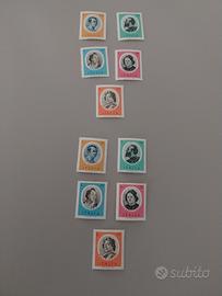 francobolli Artisti Italiani 1973