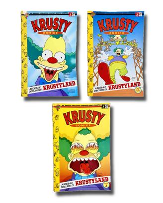Krusty il Clown serie completa n. 1-2-3