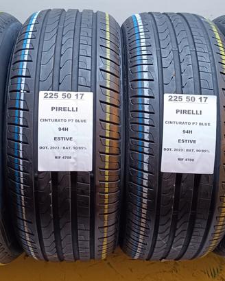 4 GOMME 225 50 17 PIRELLI 2023 RIF4708