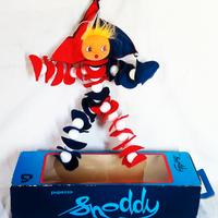 pupazzo Snoddy design prima infanzia vintage