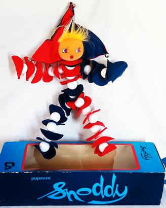 pupazzo Snoddy design prima infanzia vintage