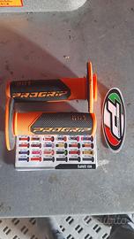 MANOPOLE MOTO CROSS ENDURO PROGRIP 801 ARANCIONI