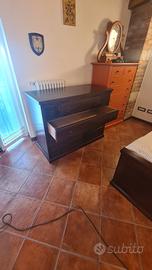 cassettiera e struttura letto