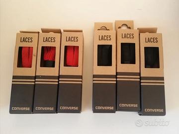 LACCETTI CONVERSE E GOMME PER SCARPE CAMOSCIO