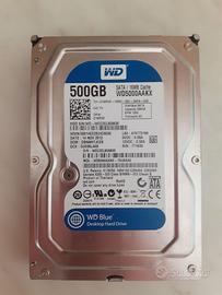HARD DISK WD 500 GB
