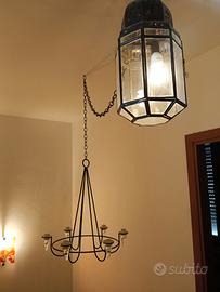 candeliere e lampadario a lanterna 