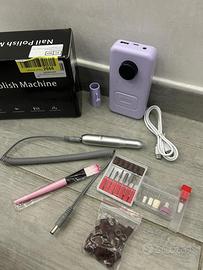 Fresa per Unghie Professionale con Kit Punte