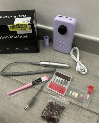 Fresa per Unghie Professionale con Kit Punte