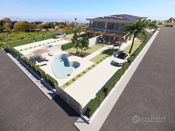 2 VILLE ALL'INTERNO DI VILLA QUADRIFAMILIARE IN