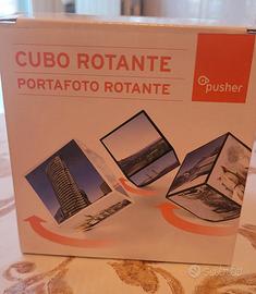 Portafoto, cubo rotante