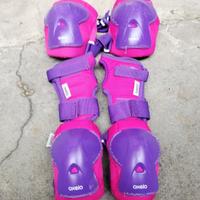 set protezioni bimba per bici roller