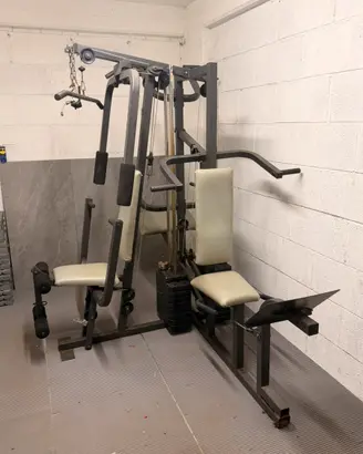 Macchinario palestra 3 postazioni