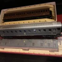 Rivarossi HO 3 carrozze vintage scatole originali