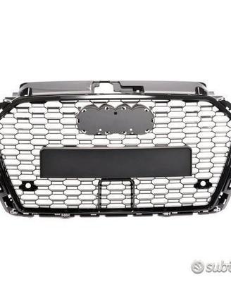 Griglia Audi A3 2017- RS3 Style Nera Lucida