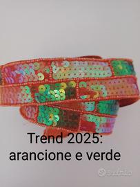 cintura verde e arancione Terranova