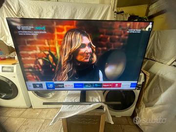 Smart tv samsung 55’un po buio e colorato del 10%