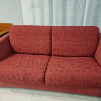 Divano Letto Matrimoniale Poltronesofà - Rosso con
