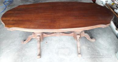 Tavolo stile barocco piemontese
