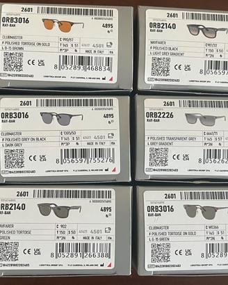 Occhiali da Sole Ray-Ban Modelli Originali Nuovi