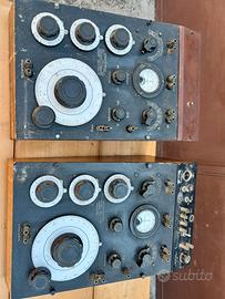 Strumento vintage anni 30 radio a valvole