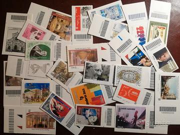 FRANCOBOLLI ITALIA NUOVI CON CODICE A BARRE