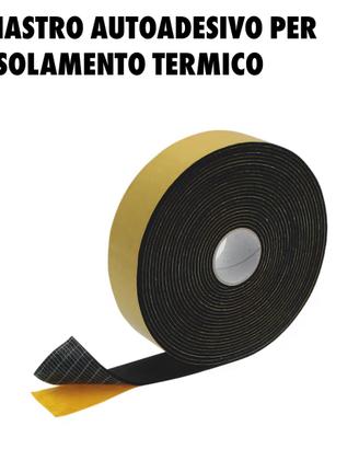 NASTRO AUTOADESIVO PER ISOLAMENTO  TERMICO 7€cad