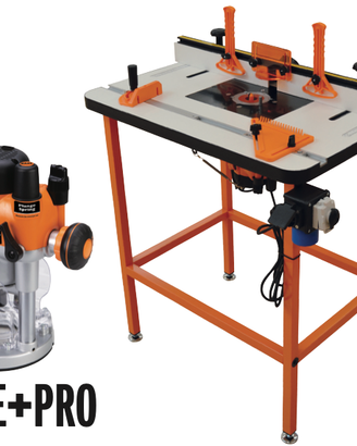 Elettrofresatrice + tavolo CMT7E + PRO