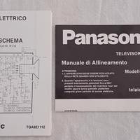 Schema elettrico+man.allineam. TV Panasonic