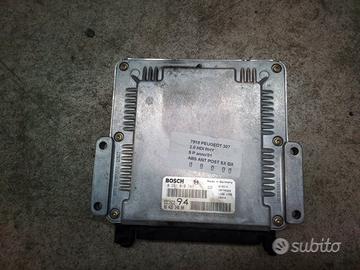 Kit centralina ECU Peugeot 307 0281010747