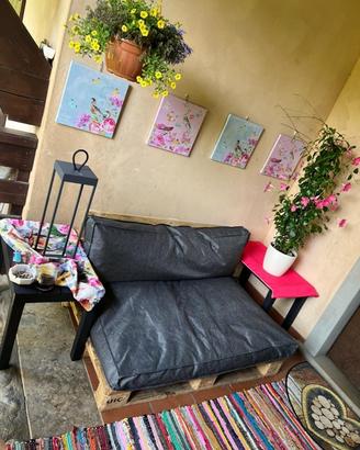 pallet con cuscinoni di qualita