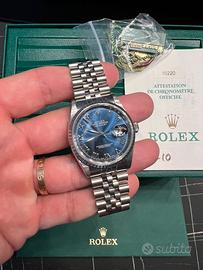 Rolex datejust 36mm 16220 garanzia anno 2000