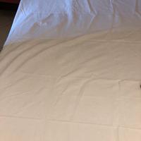 Lenzuolo matrimoniale di lino tre teli