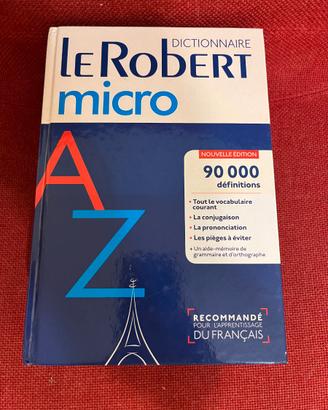 Dizionario Francese "Le Robert" Edizione Micro