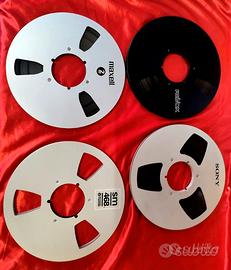 4 Bobine varie Revox Maxell Sony....