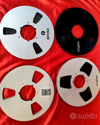 4 Bobine varie Revox Maxell Sony....