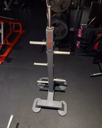 Attrezzi palestra porta dischi panatta