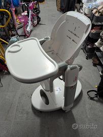 seggiolone pappa Pegperego Tatamia bianco