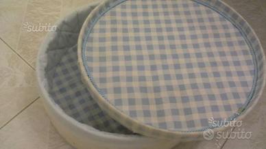 Scatola ricoperta in tessuto