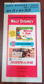 Locandina Walt Disney cartoni animati 1967
