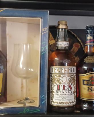 LOTTO N. 4 BRANDY STOCK E TENERELLI ANNI 70/80