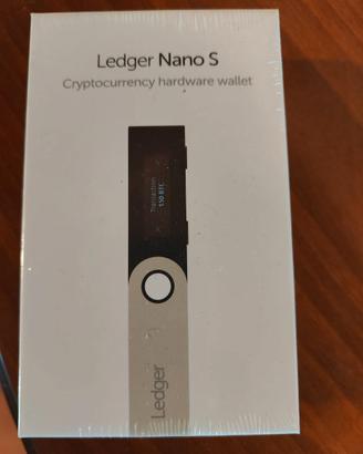 Ledger Nano S - Portafoglio Hardware Cryptovalute