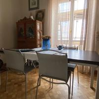 Tavolo Calligaris 6 posti wengé e acciaio satinato