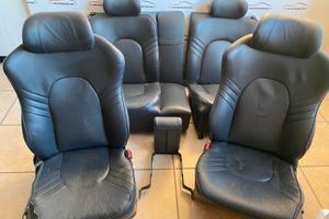 Kit sedili e pannelli Saab 9000 Aero in pelle nera