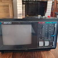 IRRADIO TV RADIO portatile vintage anni 80