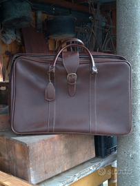 Borsa Vintage Viaggio Vera Pelle Morbida Borsone