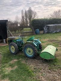 trattorino con fresa