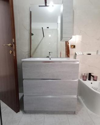 Mobile bagno grigio
